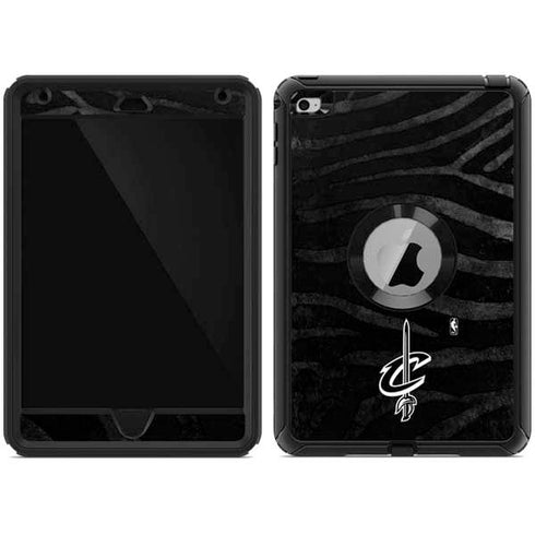NBA Cleveland Cavaliers Black Animal Print Otterbox Defender iPad Skin