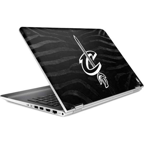 NBA Cleveland Cavaliers Black Animal Print HP Pavilion Skin