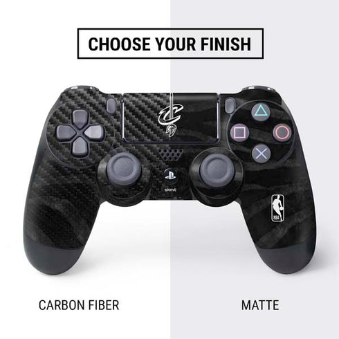 NBA Cleveland Cavaliers Black Animal Print PS4 Controller Skin
