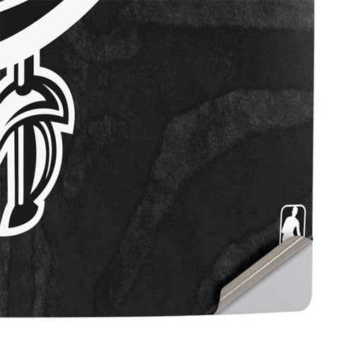 NBA Cleveland Cavaliers Black Animal Print PS5 Slim Digital Edition Console Skin