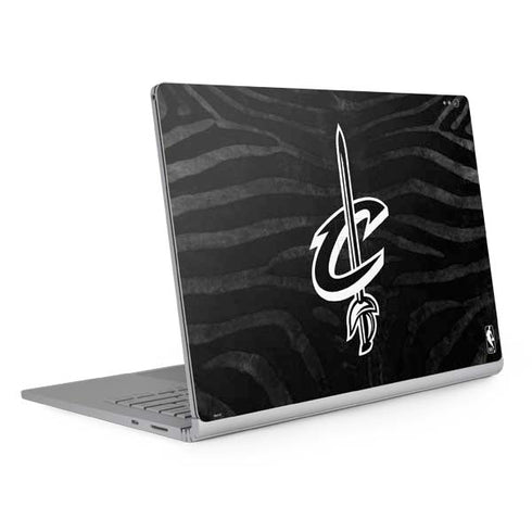 NBA Cleveland Cavaliers Black Animal Print Surface Book 2 13.5in Skin