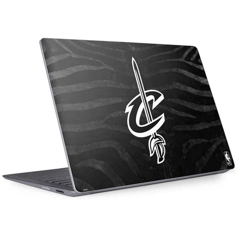 NBA Cleveland Cavaliers Black Animal Print Surface Laptop 2 Skin