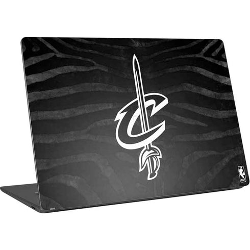 NBA Cleveland Cavaliers Black Animal Print Surface Laptop 4 15in Skin