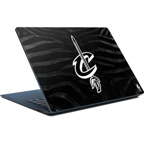 NBA Cleveland Cavaliers Black Animal Print Surface Laptop Skin