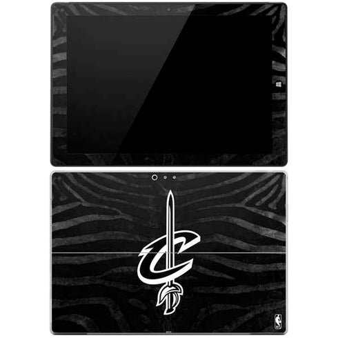 NBA Cleveland Cavaliers Black Animal Print Surface Pro 3 Skin