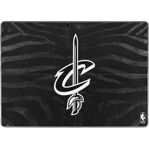 NBA Cleveland Cavaliers Black Animal Print Surface Pro 8 Skin