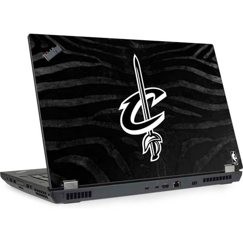 NBA Cleveland Cavaliers Black Animal Print Lenovo ThinkPad Skin