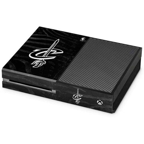 NBA Cleveland Cavaliers Black Animal Print Xbox One Console Skin