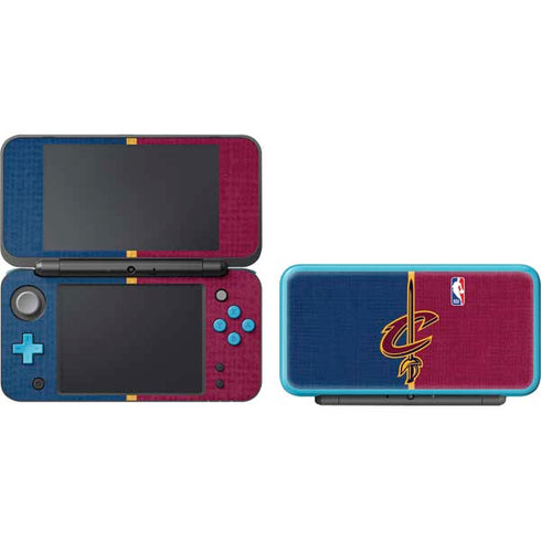 NBA Cleveland Cavaliers Canvas Nintendo 2DS XL (2017) Skin