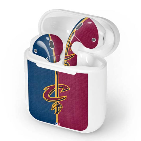 NBA Cleveland Cavaliers Canvas Apple AirPods Skin