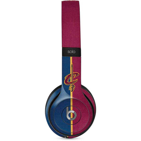 NBA Cleveland Cavaliers Canvas Beats Solo 2 Wired Skin