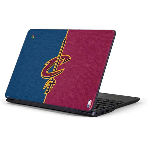 NBA Cleveland Cavaliers Canvas Samsung Chromebook Skin