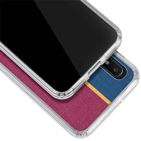NBA Cleveland Cavaliers Canvas Galaxy A10e Clear Case