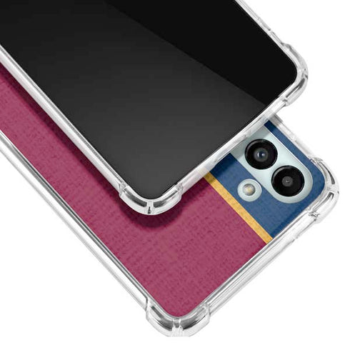 NBA Cleveland Cavaliers Canvas Galaxy A13 5G Clear Case