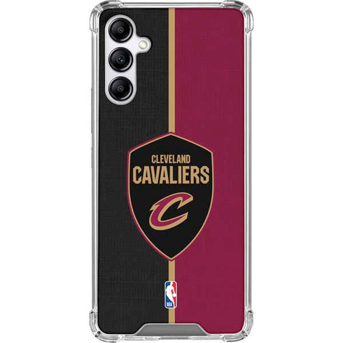 NBA Cleveland Cavaliers Canvas Galaxy A15 5G Clear Case