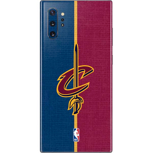NBA Cleveland Cavaliers Canvas Galaxy Note 10 Plus Skin