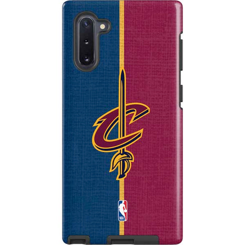 NBA Cleveland Cavaliers Canvas Galaxy Note 10 Pro Case