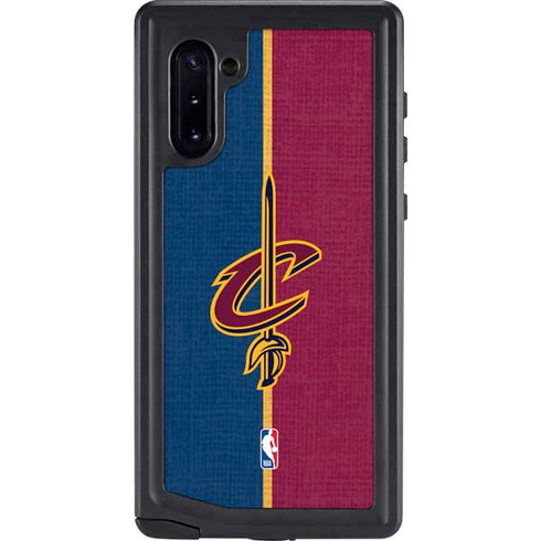 NBA Cleveland Cavaliers Canvas Galaxy Note 10 Waterproof Case