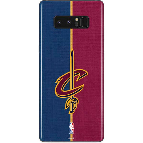 NBA Cleveland Cavaliers Canvas Galaxy Note 8 Skin