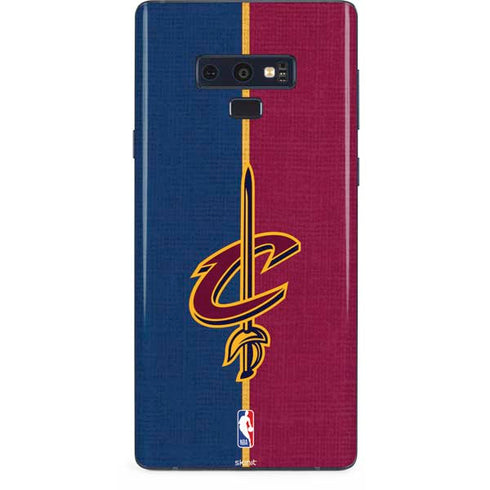 NBA Cleveland Cavaliers Canvas Galaxy Note 9 Skin