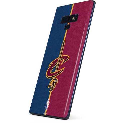 NBA Cleveland Cavaliers Canvas Galaxy Note 9 Skin