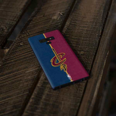 NBA Cleveland Cavaliers Canvas Galaxy Note 9 Skin