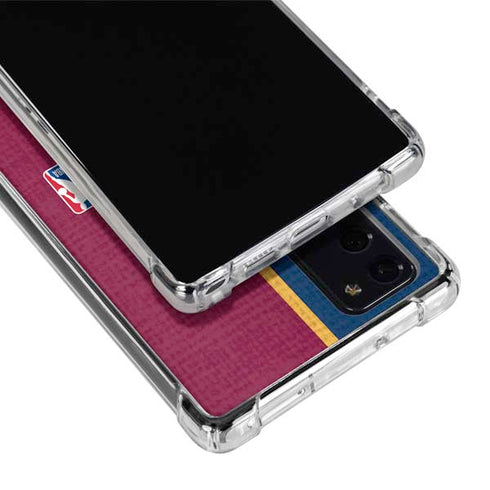 NBA Cleveland Cavaliers Canvas Galaxy Note20 5G Clear Case