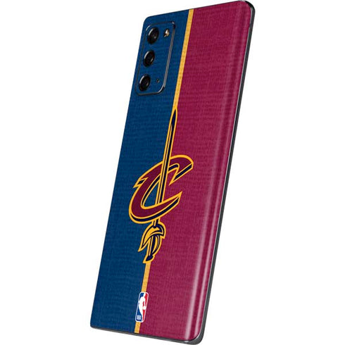 NBA Cleveland Cavaliers Canvas Galaxy Note20 5G Skin