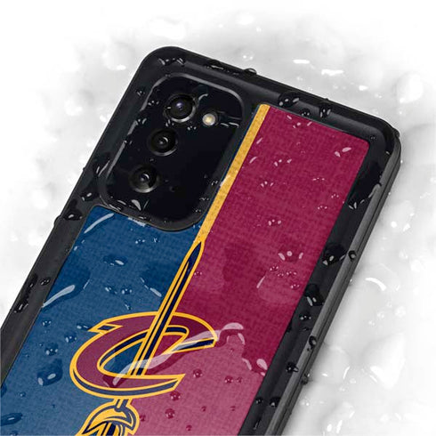 NBA Cleveland Cavaliers Canvas Galaxy Note20 5G Waterproof Case