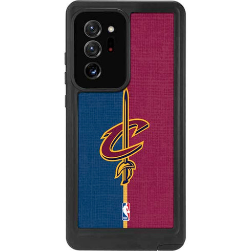 NBA Cleveland Cavaliers Canvas Galaxy Note20 Ultra 5G Waterproof Case