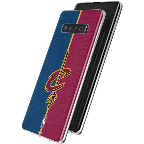 NBA Cleveland Cavaliers Canvas Galaxy S10 Plus Skin