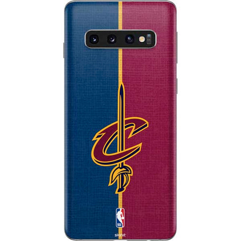 NBA Cleveland Cavaliers Canvas Galaxy S10 Skin
