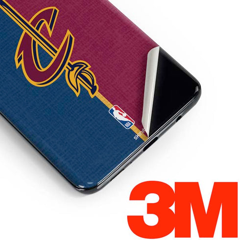 NBA Cleveland Cavaliers Canvas Galaxy S10 Skin