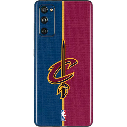 NBA Cleveland Cavaliers Canvas Galaxy S20 Fan Edition Skin