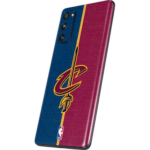 NBA Cleveland Cavaliers Canvas Galaxy S20 Fan Edition Skin