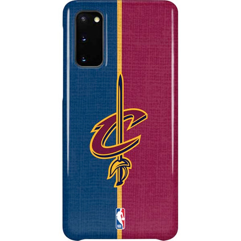 NBA Cleveland Cavaliers Canvas Galaxy S20 Lite Case