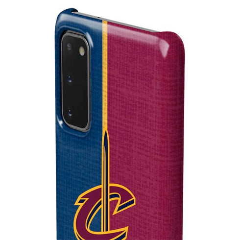 NBA Cleveland Cavaliers Canvas Galaxy S20 Lite Case