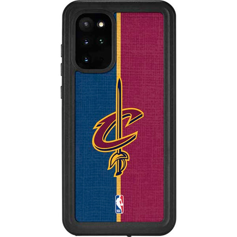 NBA Cleveland Cavaliers Canvas Galaxy S20 Plus Waterproof Case