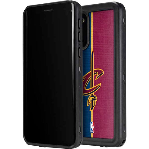 NBA Cleveland Cavaliers Canvas Galaxy S20 Plus Waterproof Case