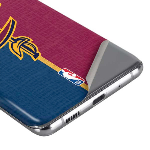NBA Cleveland Cavaliers Canvas Galaxy S20 Skin