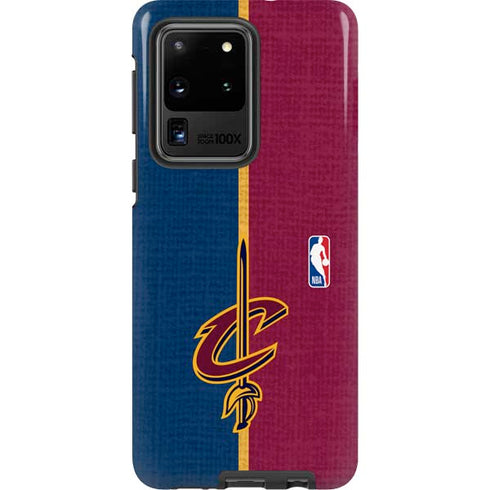 NBA Cleveland Cavaliers Canvas Galaxy S20 Ultra 5G Pro Case