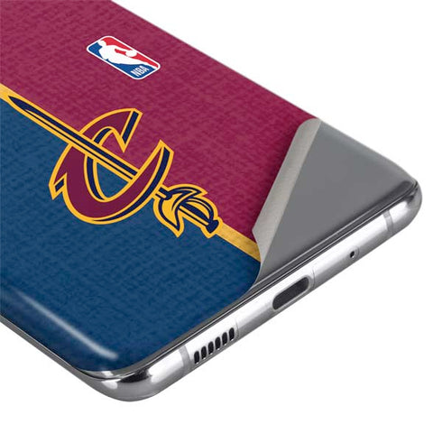 NBA Cleveland Cavaliers Canvas Galaxy S20 Ultra 5G Skin