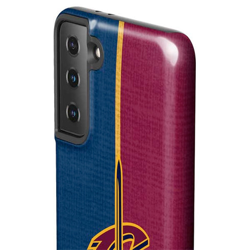 NBA Cleveland Cavaliers Canvas Galaxy S21 Plus 5G Pro Case