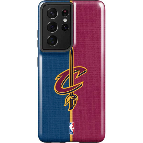 NBA Cleveland Cavaliers Canvas Galaxy S21 Ultra 5G Pro Case