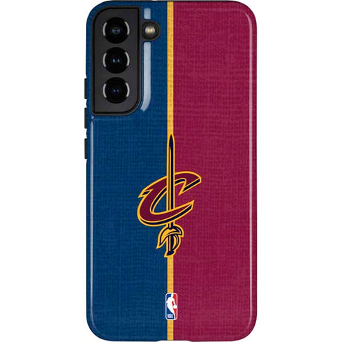 NBA Cleveland Cavaliers Canvas Galaxy S22 Plus Pro Case