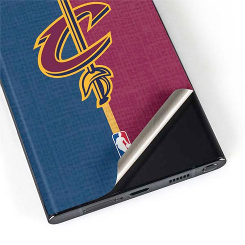 NBA Cleveland Cavaliers Canvas Galaxy S22 Ultra Skin