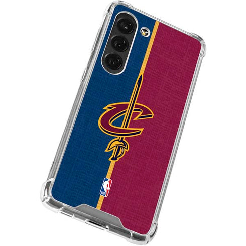 NBA Cleveland Cavaliers Canvas Galaxy S23 Clear Case