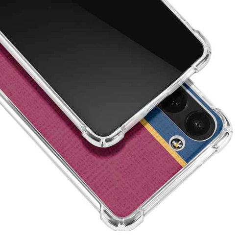 NBA Cleveland Cavaliers Canvas Galaxy S23 Clear Case