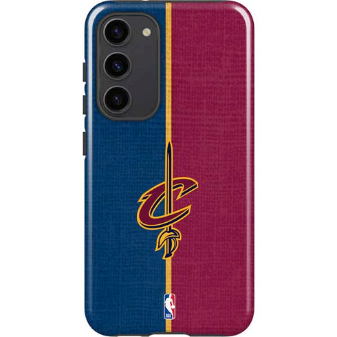 NBA Cleveland Cavaliers Canvas Galaxy S23 Plus Pro Case