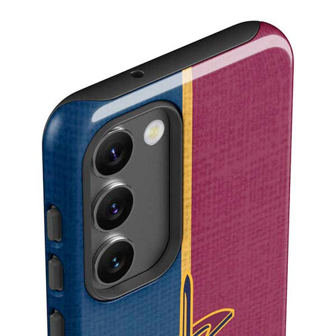 NBA Cleveland Cavaliers Canvas Galaxy S23 Plus Pro Case